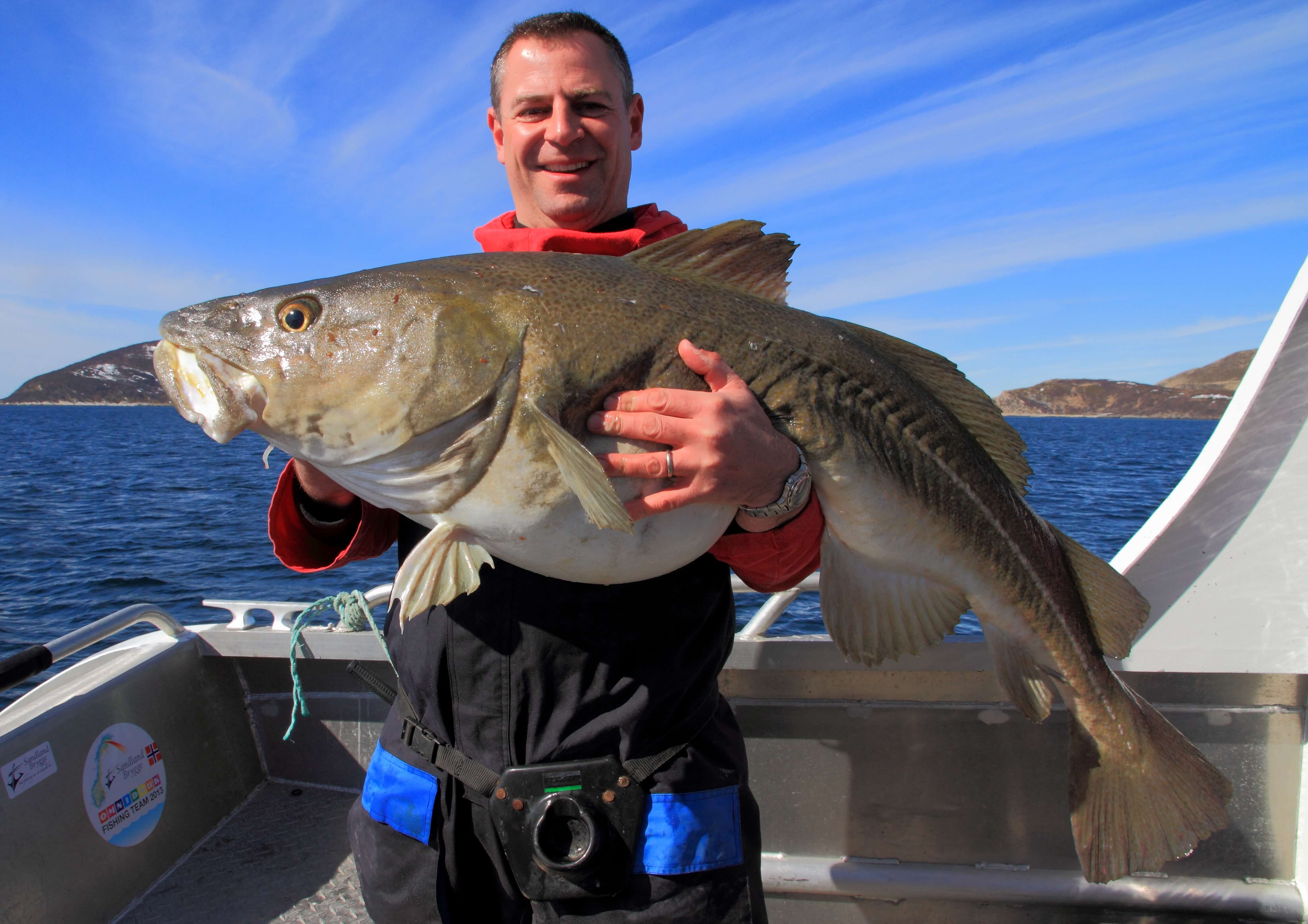 Cod Fishing at Sandland Brygge - Sea Fishing in Norway